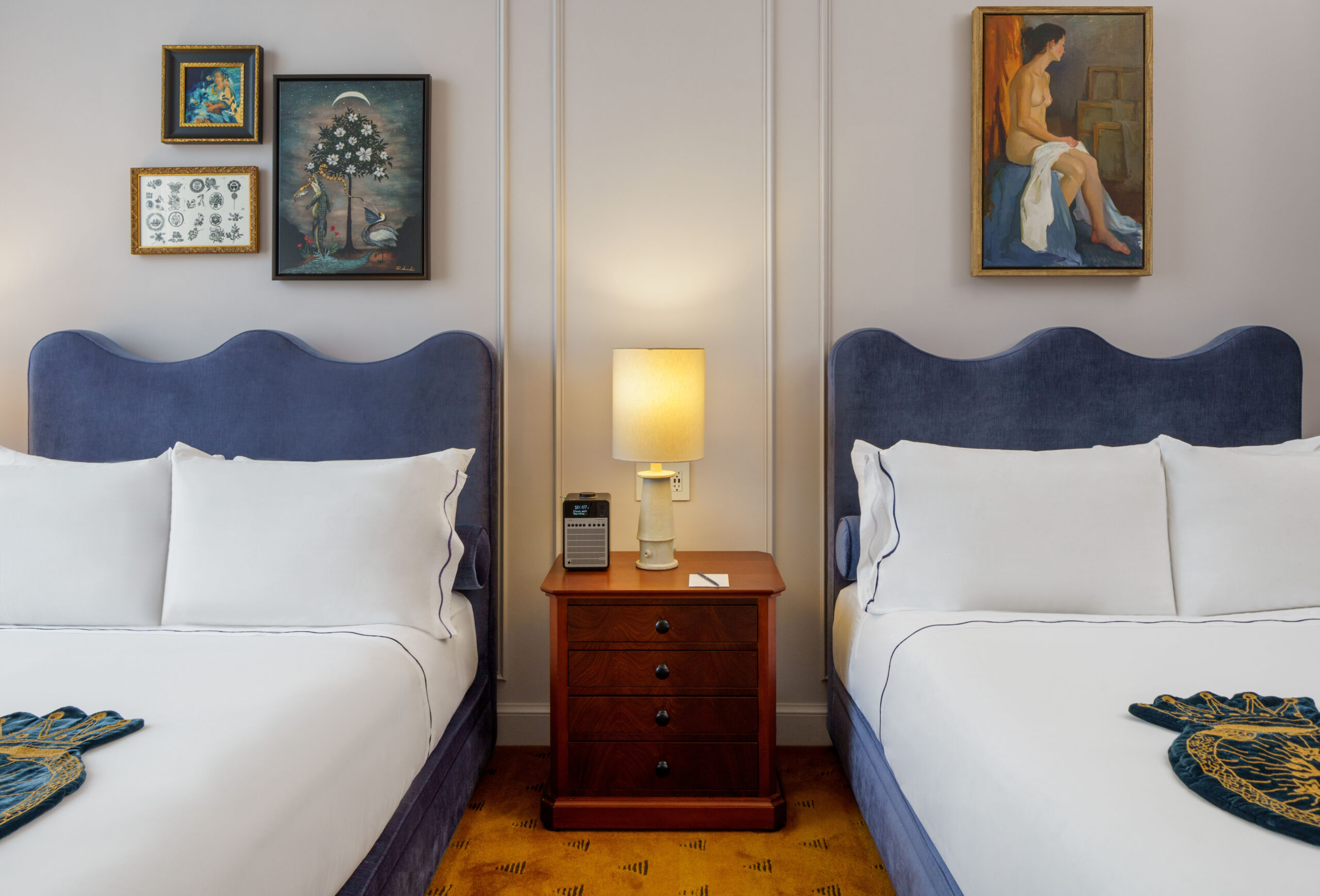 Maison-Metier-Two-Double-Beds-Detail - Maison Métier